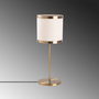 Opviq Way - 11611 Lámpara de mesa vintage con tapa de cristal
